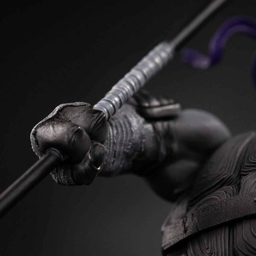 Teenage Mutant Ninja Turtles Art Scale Statue 1/10 Donatello Black and White Variant 26 cm heo exclusive Image 6