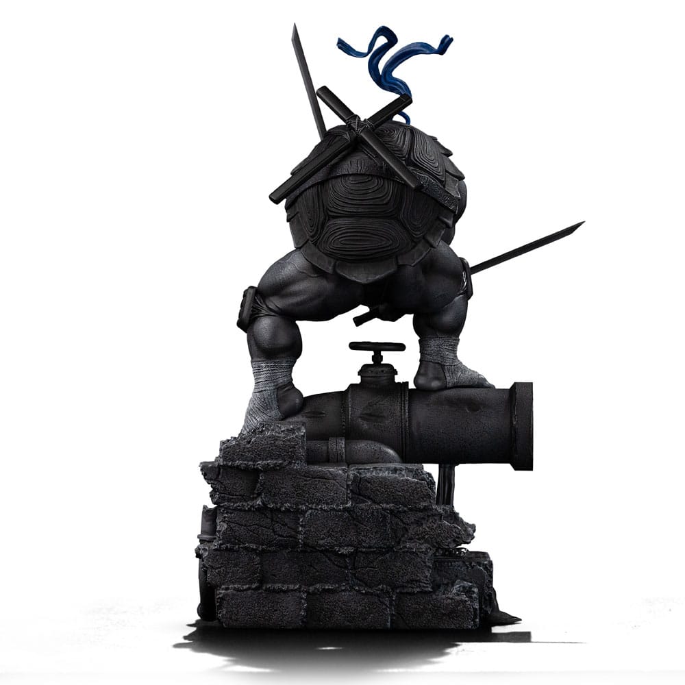 Teenage Mutant Ninja Turtles Art Scale Statue 1/10 Leonardo Black and White Variant 26 cm heo exclusive Image 4