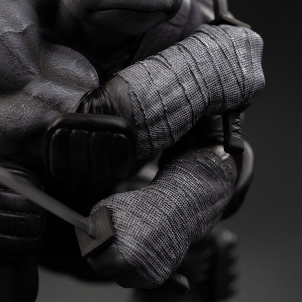 Teenage Mutant Ninja Turtles Art Scale Statue 1/10 Leonardo Black and White Variant 26 cm heo exclusive Image 5