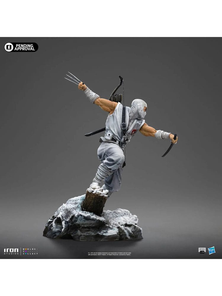 GI Joe Art Scale Statue 1/10 Storm Shadow 23 cm Image 4