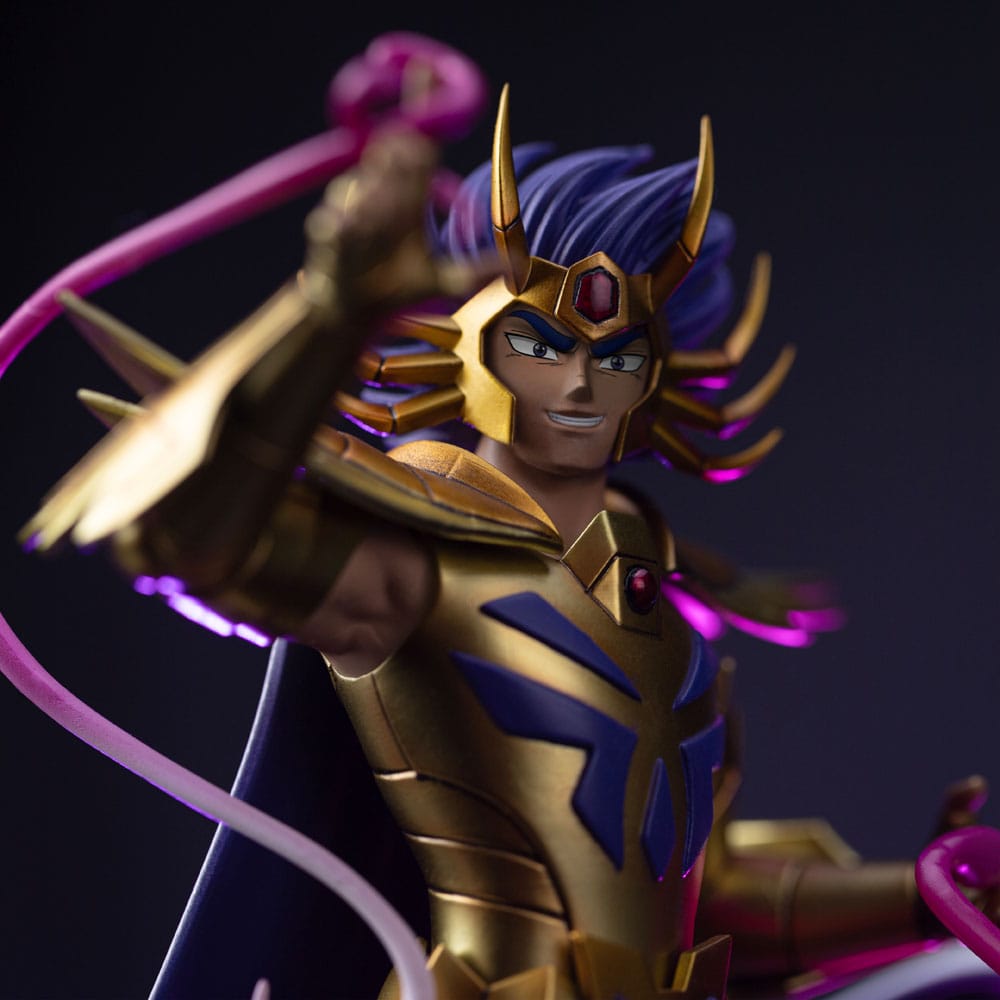 Saint Seiya Art Scale Statue 1/10 Cancer Deathmask 23 cm Image 13