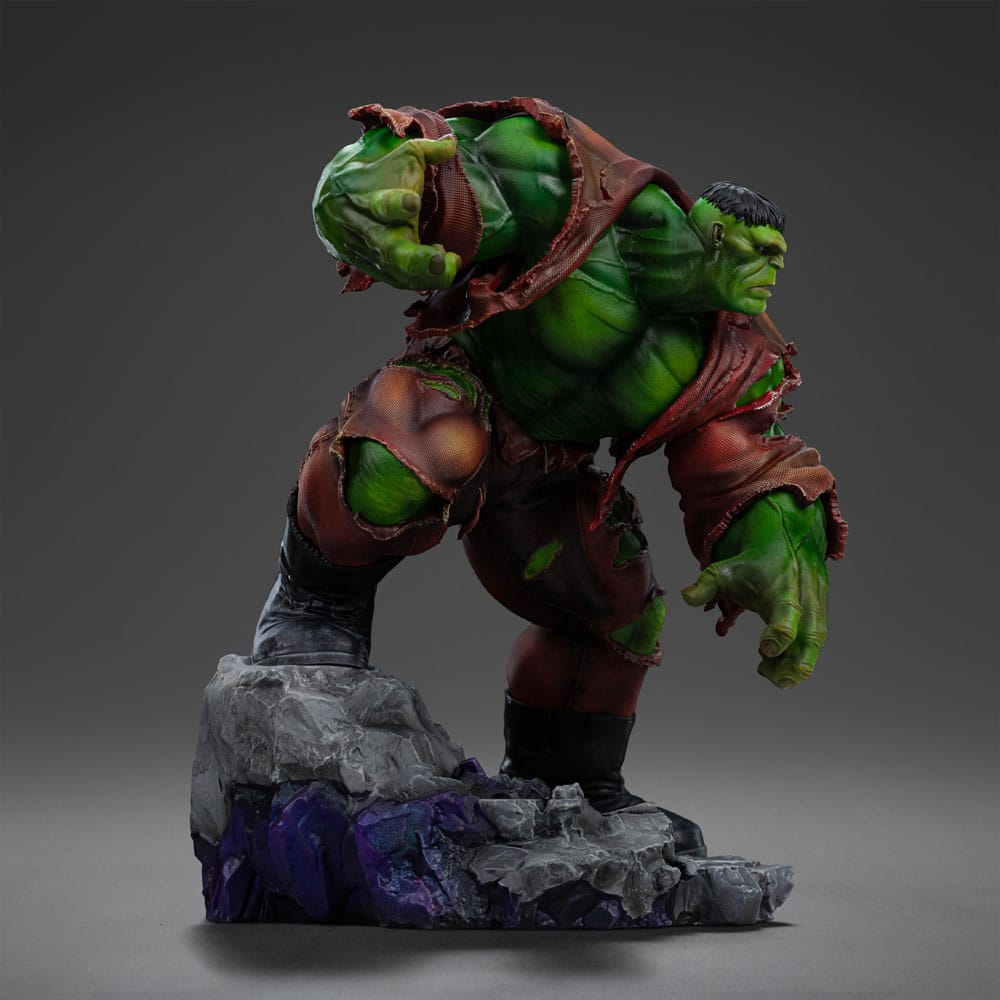 Marvel BDS Art Scale Statue 1/10 Infinity Gauntlet Hulk Diorama 25 cm Image 4