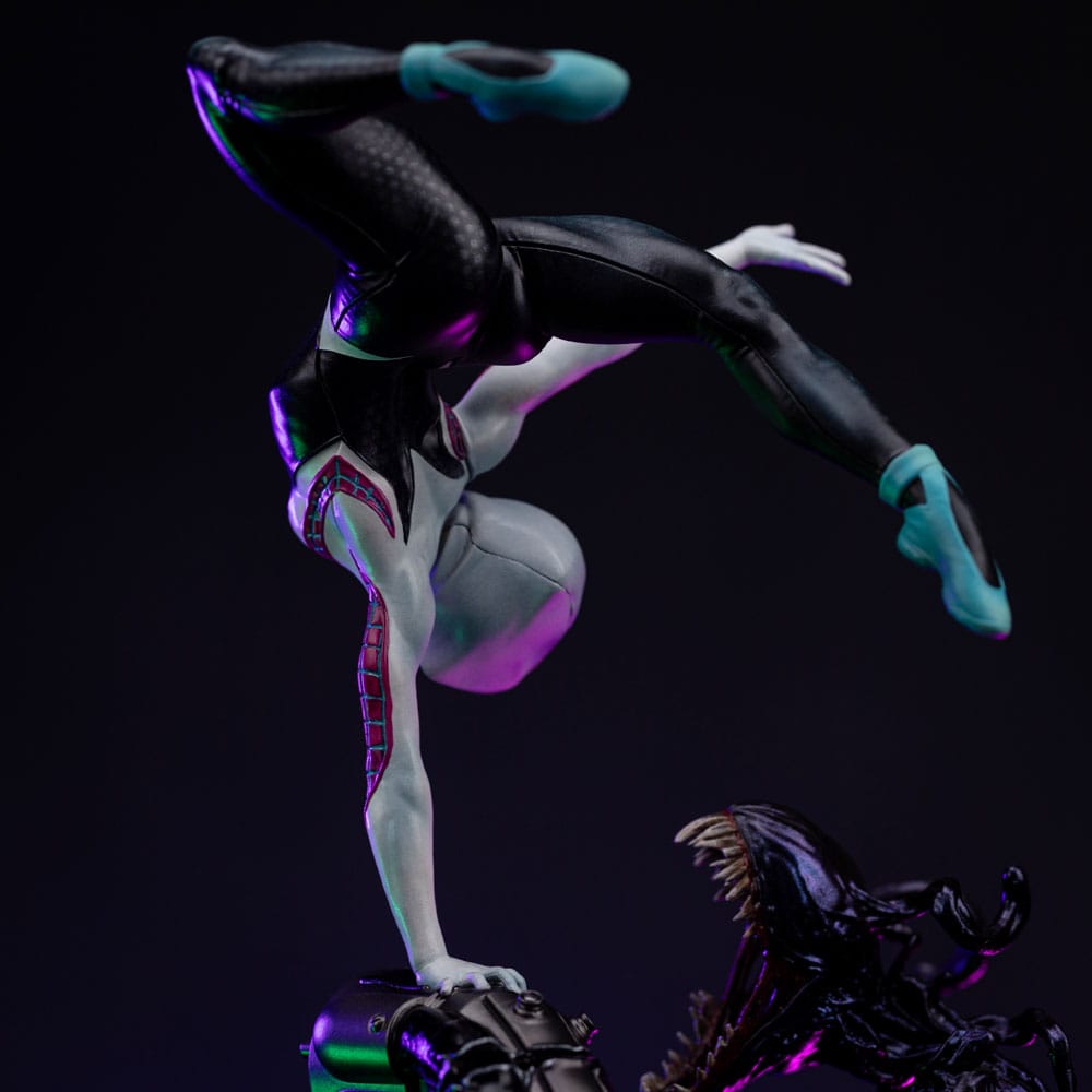Spider-Man vs Villains Art Scale Statue 1/10 Ghost Spider Diorama  34 cm Image 10