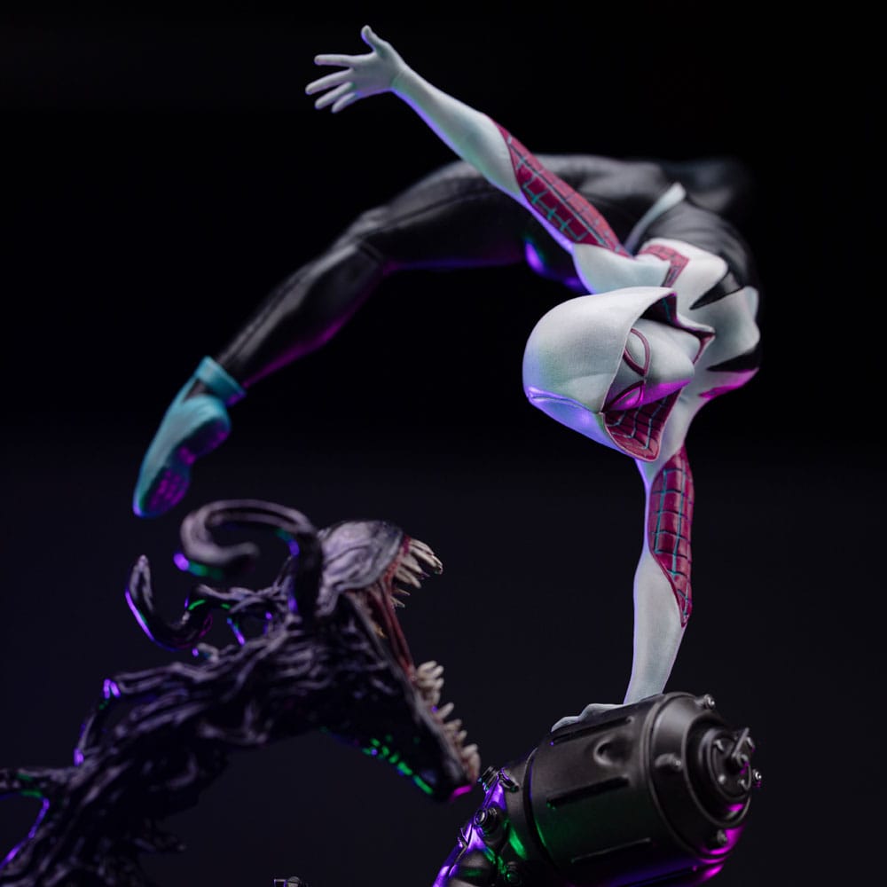 Spider-Man vs Villains Art Scale Statue 1/10 Ghost Spider Diorama  34 cm Image 11