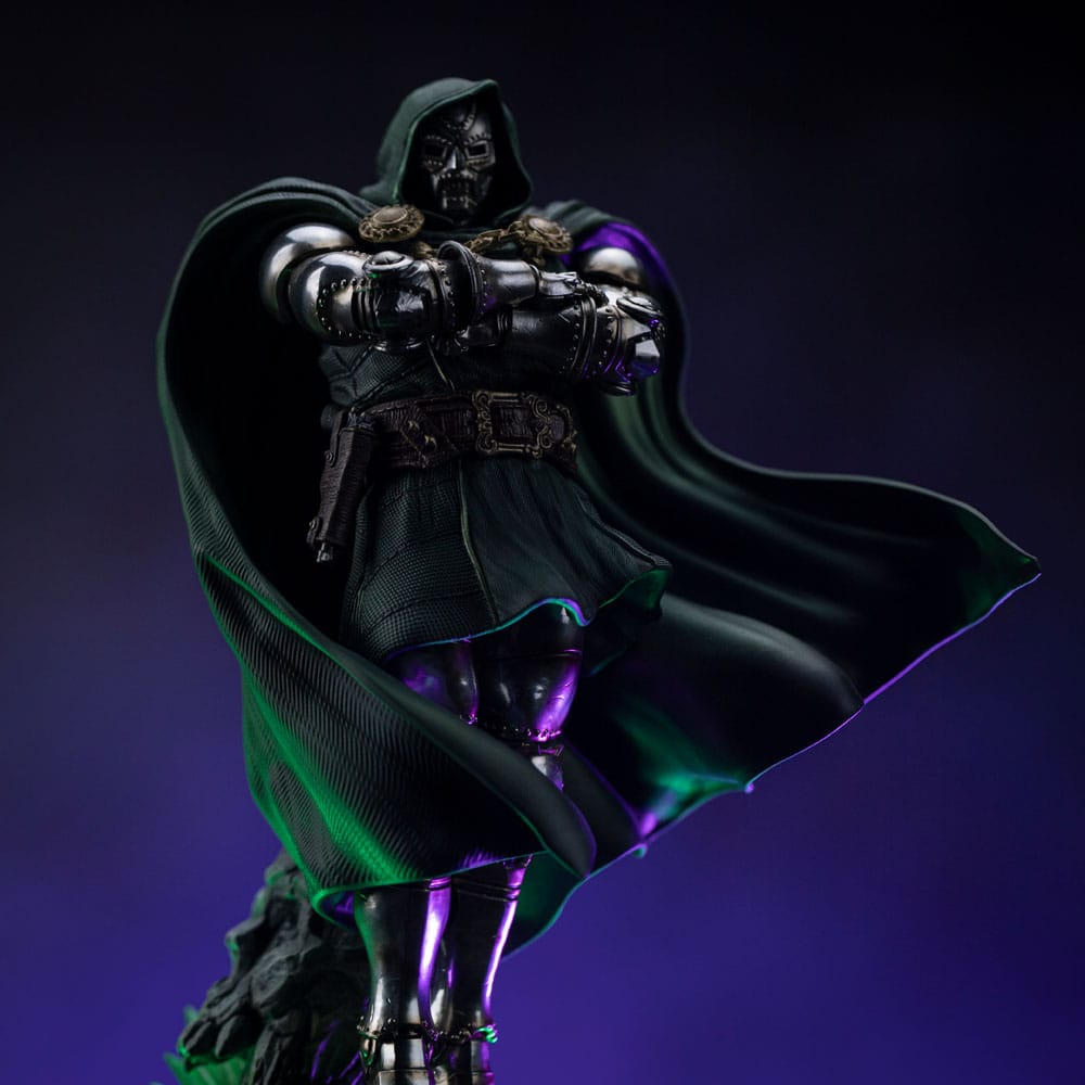 The Infinity Gauntlet Marvel Legends Diorama Art Scale Statue 1/10 Doctor Doom 30 cm Image 5
