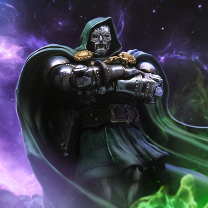 The Infinity Gauntlet Marvel Legends Diorama Art Scale Statue 1/10 Doctor Doom 30 cm Image 11