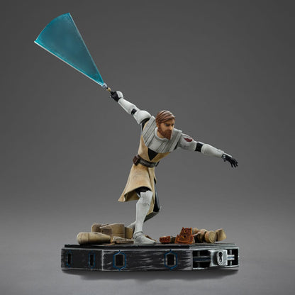 Star Wars Deluxe Art Scale Statue 1/10 Obi-Wan Kenobi 27 cm Image 4