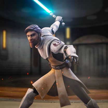 Star Wars Deluxe Art Scale Statue 1/10 Obi-Wan Kenobi 27 cm Image 6