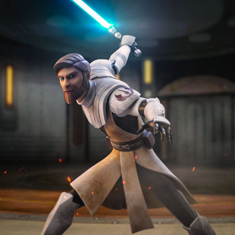 Star Wars Deluxe Art Scale Statue 1/10 Obi-Wan Kenobi 27 cm Image 6