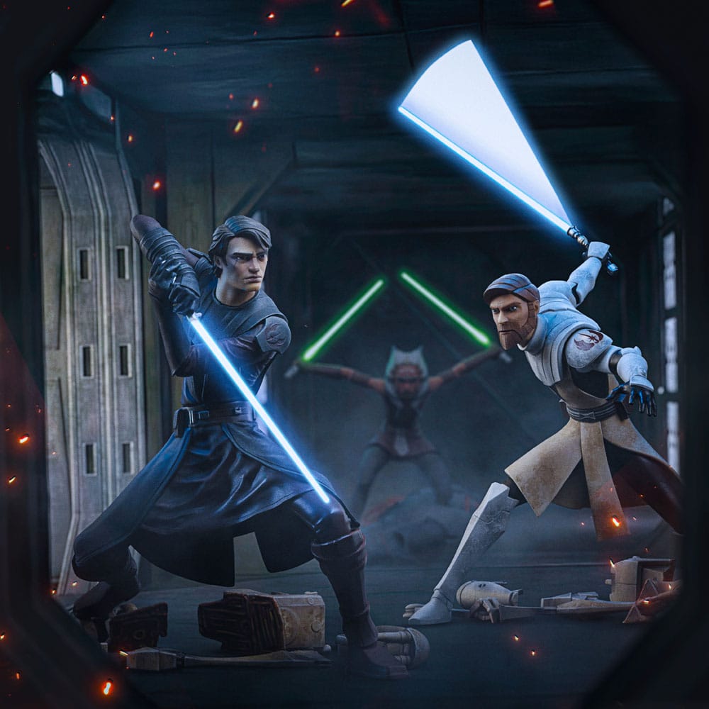 Star Wars Deluxe Art Scale Statue 1/10 Obi-Wan Kenobi 27 cm Image 8