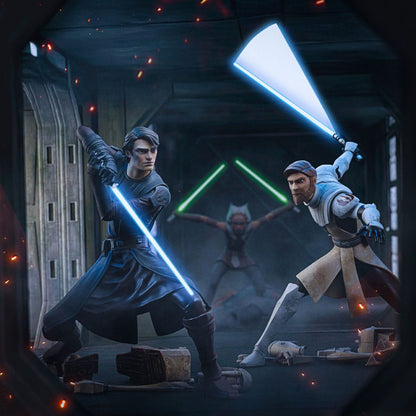 Star Wars Deluxe Art Scale Statue 1/10 Obi-Wan Kenobi 27 cm Image 8