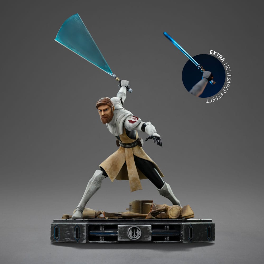 Star Wars Deluxe Art Scale Statue 1/10 Obi-Wan Kenobi 27 cm Image 14