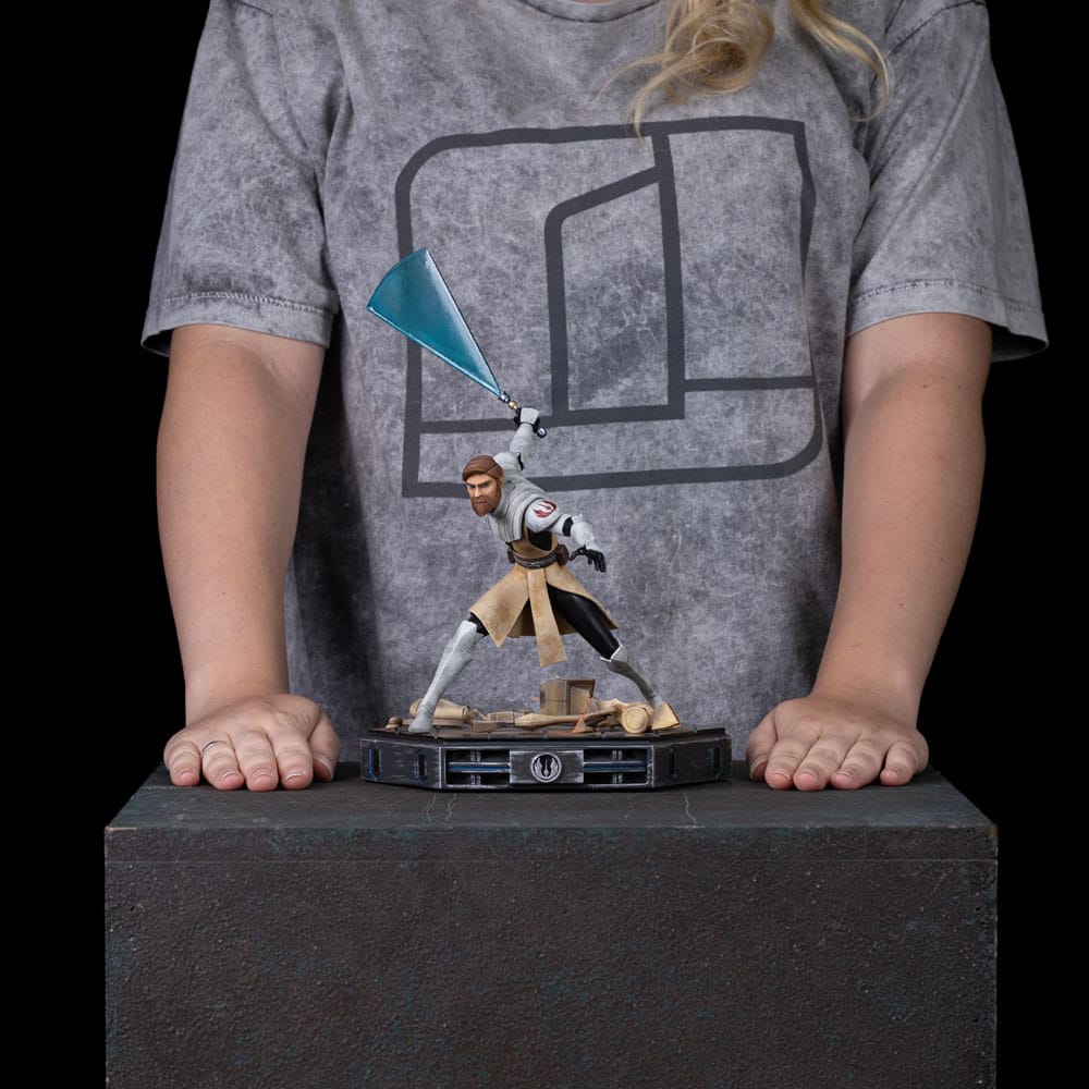 Star Wars Deluxe Art Scale Statue 1/10 Obi-Wan Kenobi 27 cm Image 15