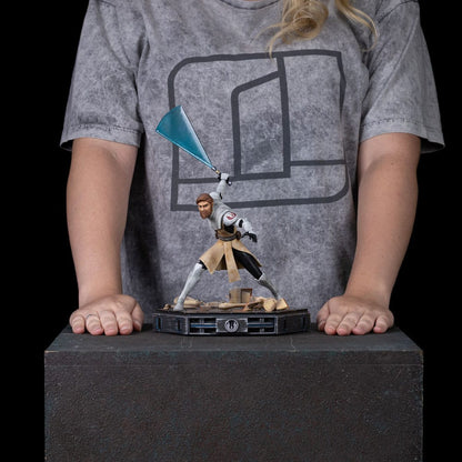 Star Wars Deluxe Art Scale Statue 1/10 Obi-Wan Kenobi 27 cm Image 15