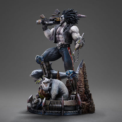 DC Comics Art Scale Statue 1/10 Lobo Unleashed 24 cm Image 10