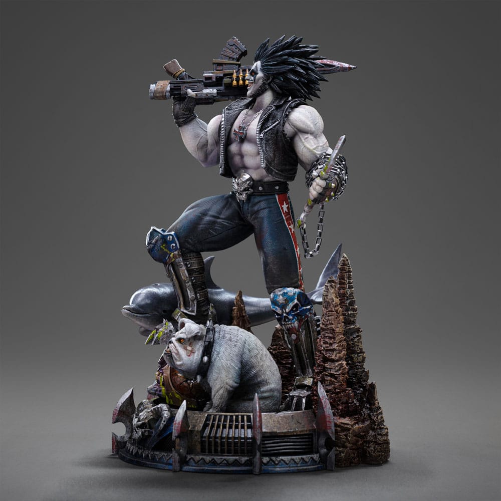 DC Comics Art Scale Statue 1/10 Lobo Unleashed 24 cm Image 10