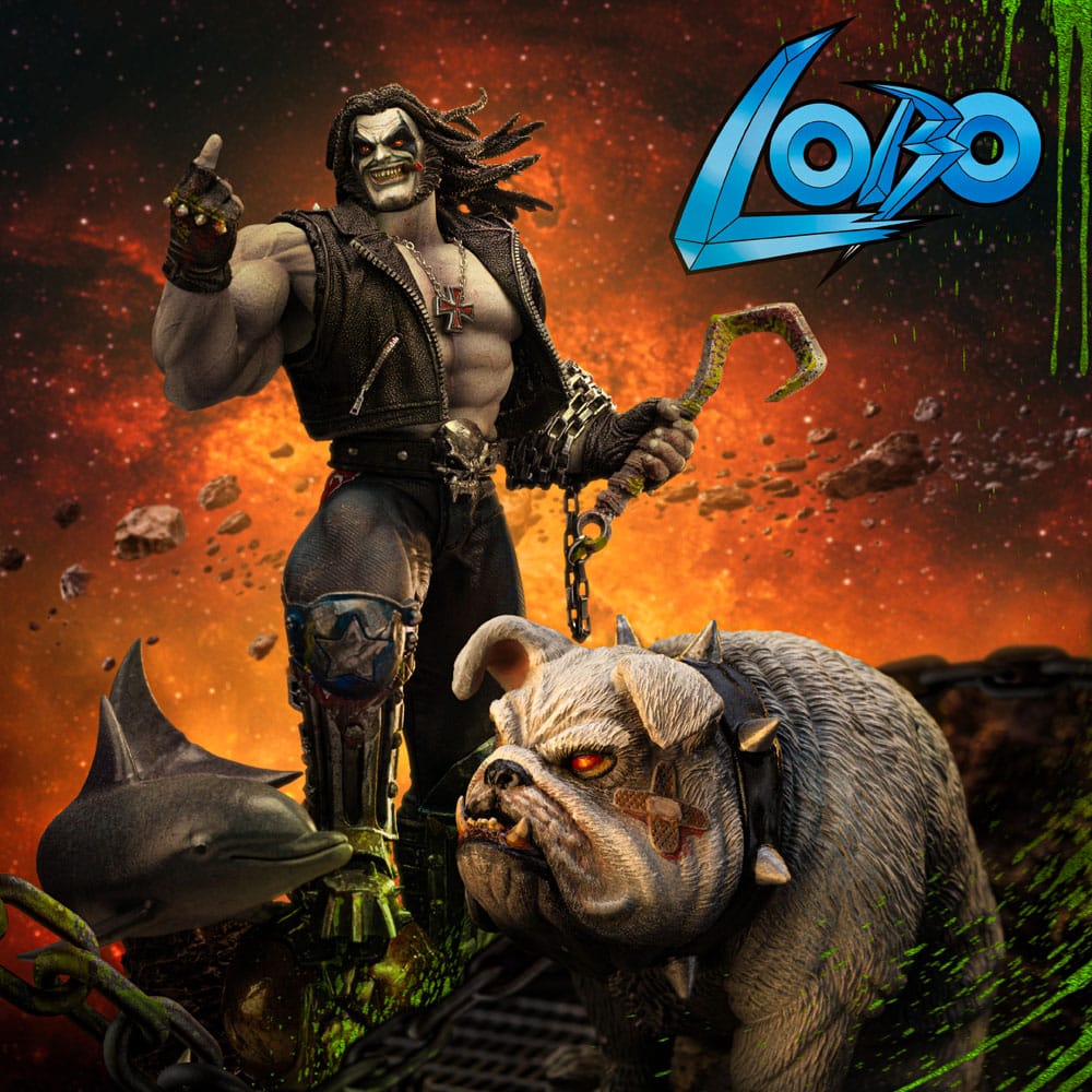 DC Comics Art Scale Statue 1/10 Lobo Unleashed 24 cm Image 14