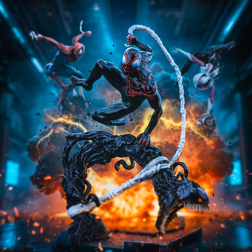 Spider-Man vs. Villains Diorama BDS Art Scale Statue 1/10 Miles Morales 32 cm Image 7