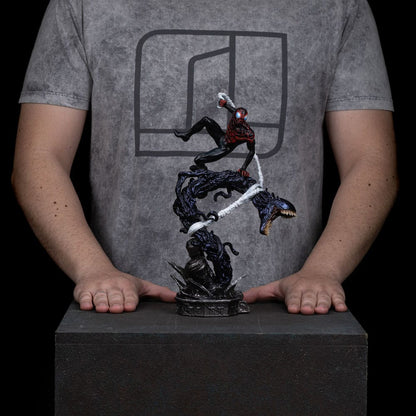 Spider-Man vs. Villains Diorama BDS Art Scale Statue 1/10 Miles Morales 32 cm Image 13