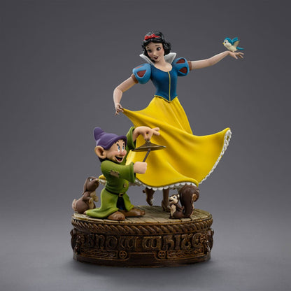 Schneewittchen und die sieben Zwerge Art Scale Statue 1/10 Snow White and Dopey 21 cm Image 9