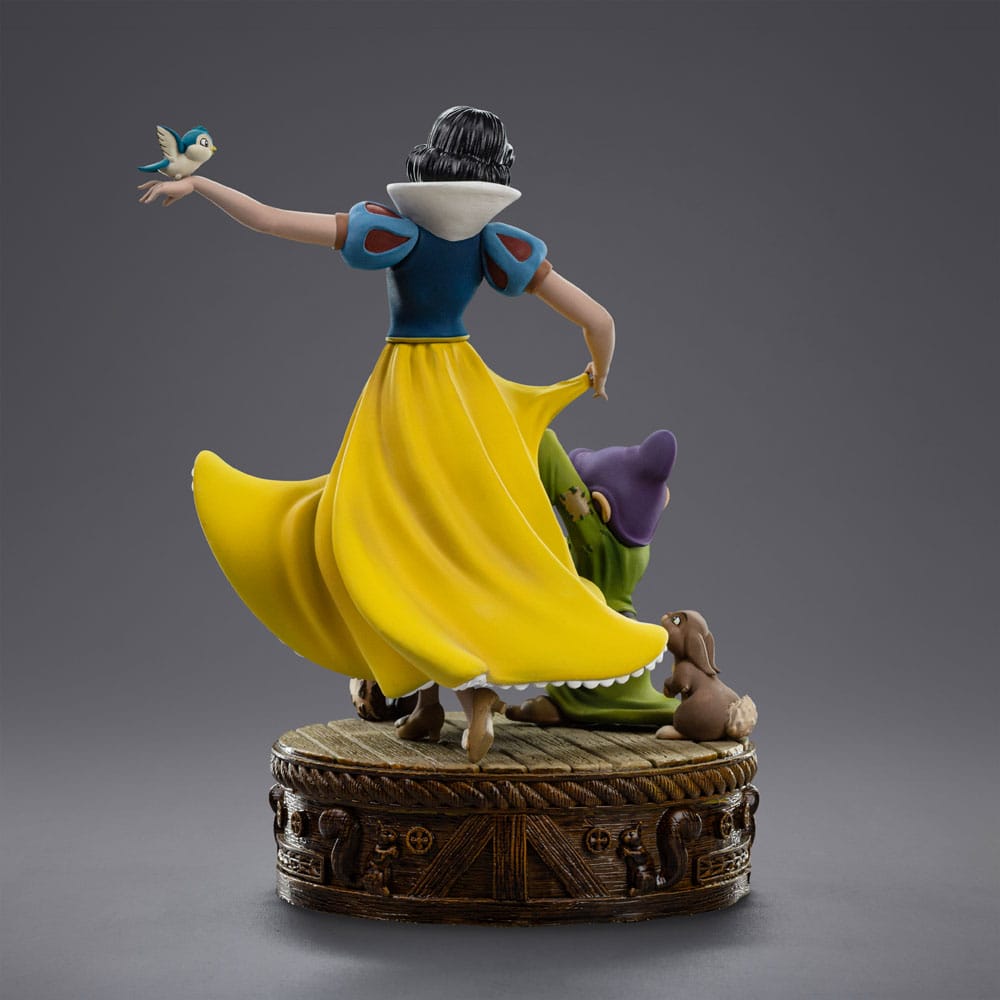 Schneewittchen und die sieben Zwerge Art Scale Statue 1/10 Snow White and Dopey 21 cm Image 12