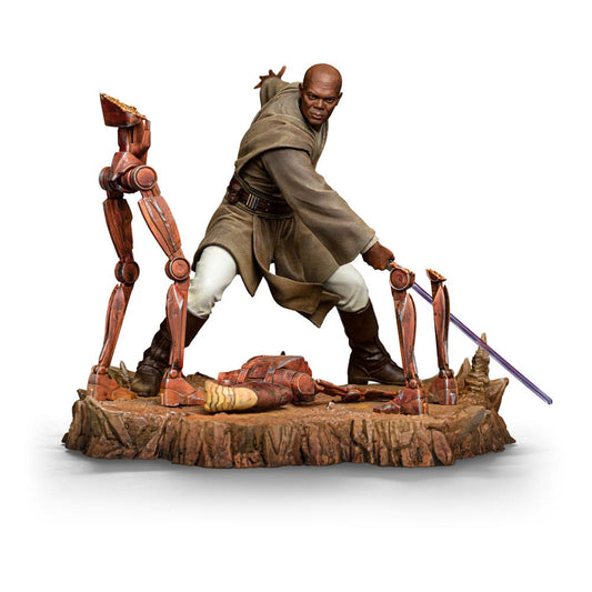 Star Wars Art Scale Statue 1/10 Mace Windu 18 cm Image 1