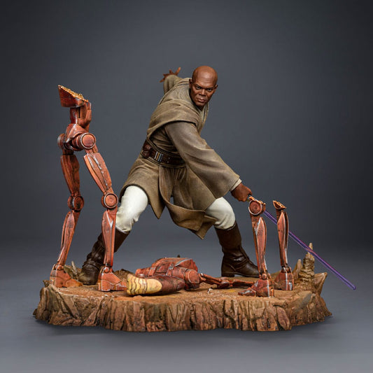 Star Wars Art Scale Statue 1/10 Mace Windu 18 cm Image 2