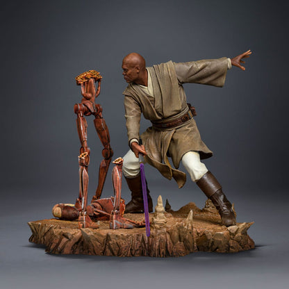 Star Wars Art Scale Statue 1/10 Mace Windu 18 cm Image 3