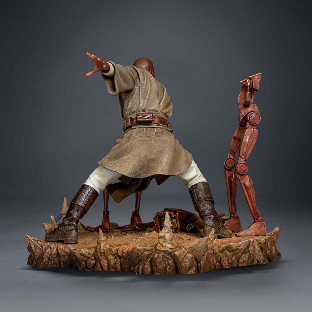 Star Wars Art Scale Statue 1/10 Mace Windu 18 cm Image 5