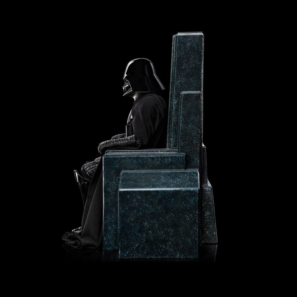 Star Wars Art Scale Statue 1/10 Darth Vader on Throne 18 cm Image 5
