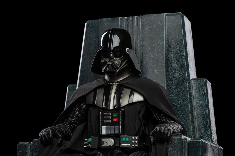 Star Wars Art Scale Statue 1/10 Darth Vader on Throne 18 cm Image 10