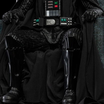 Star Wars Art Scale Statue 1/10 Darth Vader on Throne 18 cm Image 11