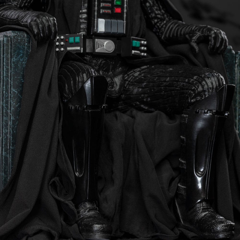 Star Wars Art Scale Statue 1/10 Darth Vader on Throne 18 cm Image 12