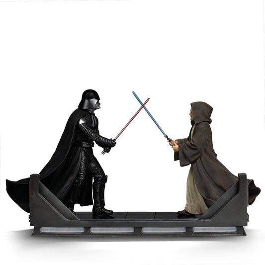 Star Wars Deluxe Art Scale Statue 1/10 Darth Vader Vs Obi-Wan Kenobi (CCXP Exclusive 2025) 24 cm Image 1