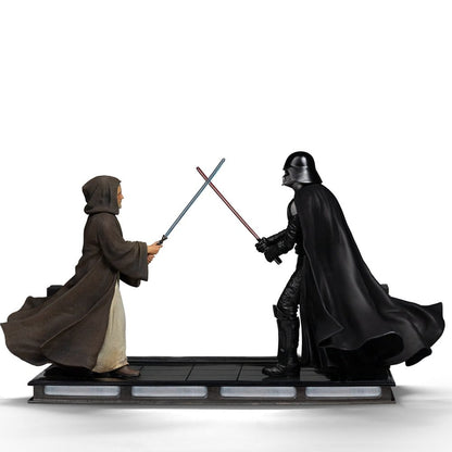 Star Wars Deluxe Art Scale Statue 1/10 Darth Vader Vs Obi-Wan Kenobi (CCXP Exclusive 2025) 24 cm Image 4