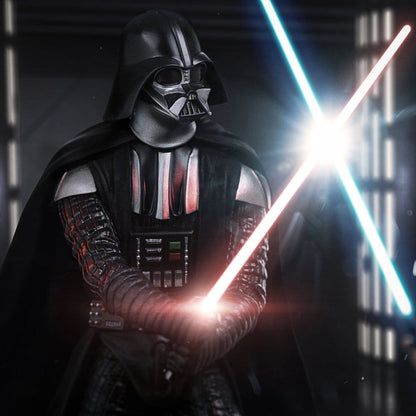 Star Wars Deluxe Art Scale Statue 1/10 Darth Vader Vs Obi-Wan Kenobi (CCXP Exclusive 2025) 24 cm Image 6