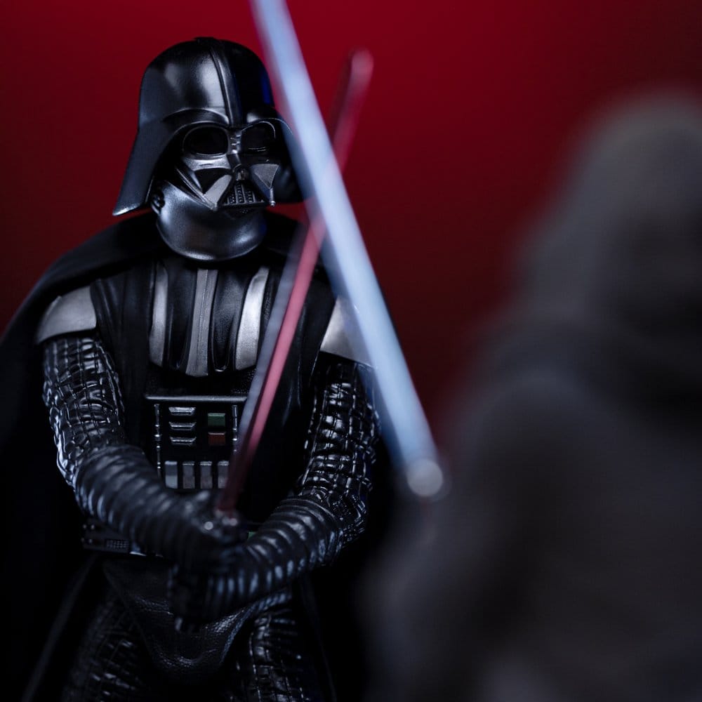 Star Wars Deluxe Art Scale Statue 1/10 Darth Vader Vs Obi-Wan Kenobi (CCXP Exclusive 2025) 24 cm Image 9