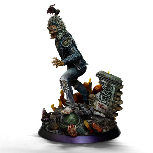 Iron Maiden Art Scale Statue 1/10 Eddie 50th Year Anniversary 22 cm Image 2