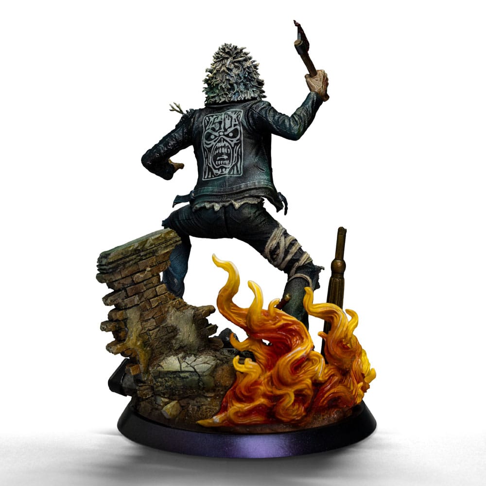 Iron Maiden Art Scale Statue 1/10 Eddie 50th Year Anniversary 22 cm Image 4