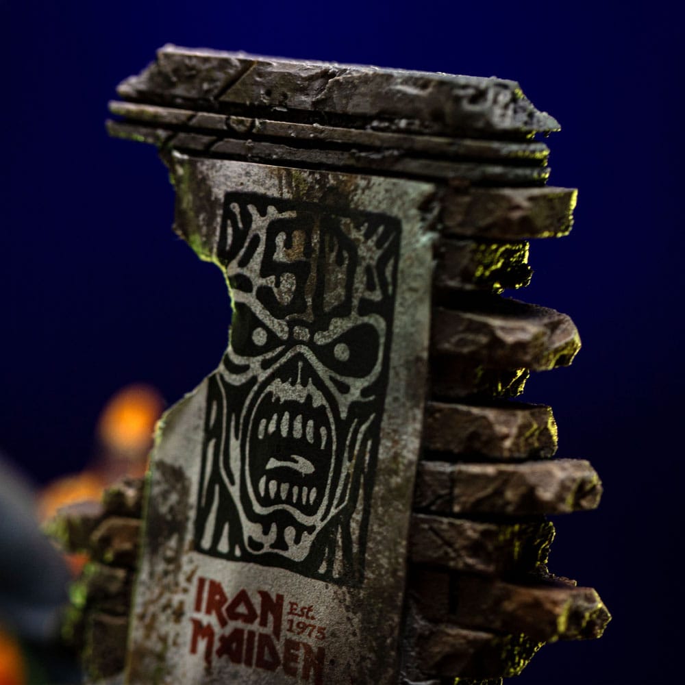 Iron Maiden Art Scale Statue 1/10 Eddie 50th Year Anniversary 22 cm Image 11