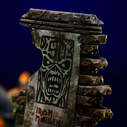Iron Maiden Art Scale Statue 1/10 Eddie 50th Year Anniversary 22 cm Image 11
