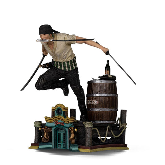 One Piece Art Scale Statue 1/10 Zoro 19 cm Image 2