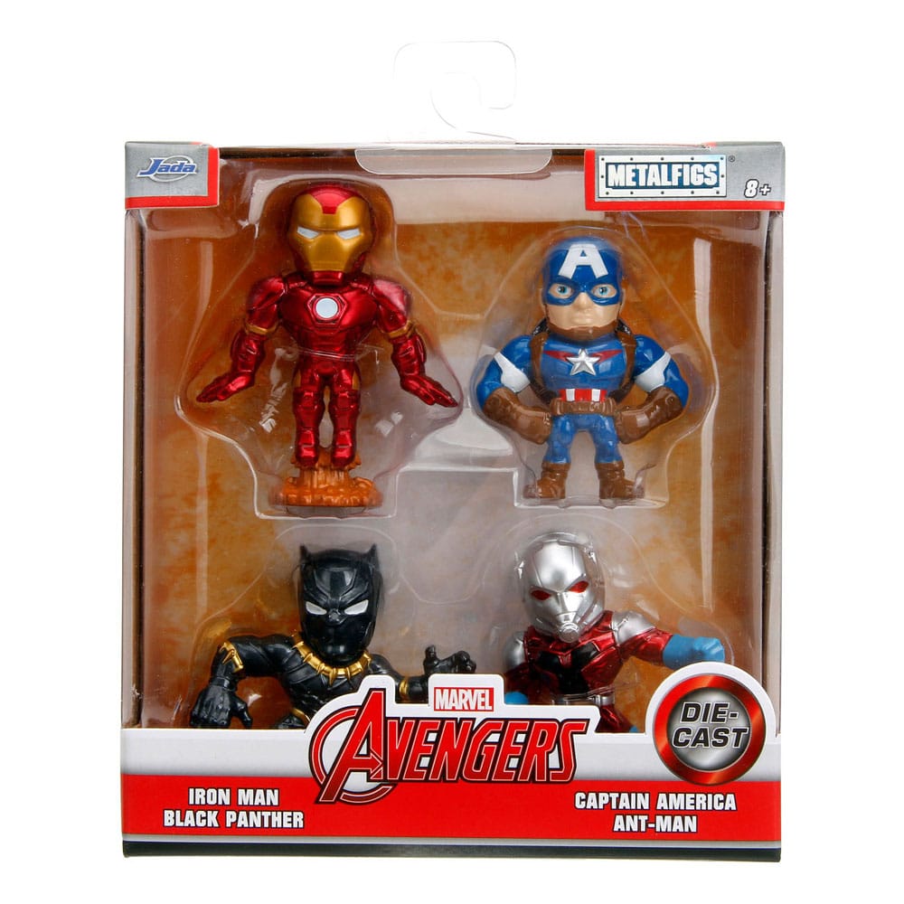 Avengers Nano Metalfigs Diecast Minifiguren 4-er Pack 6 cm Image 2