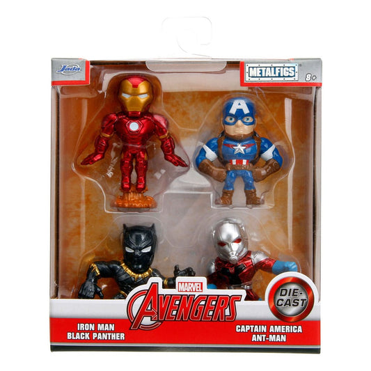 Avengers Nano Metalfigs Diecast Minifiguren 4-er Pack 6 cm Image 2