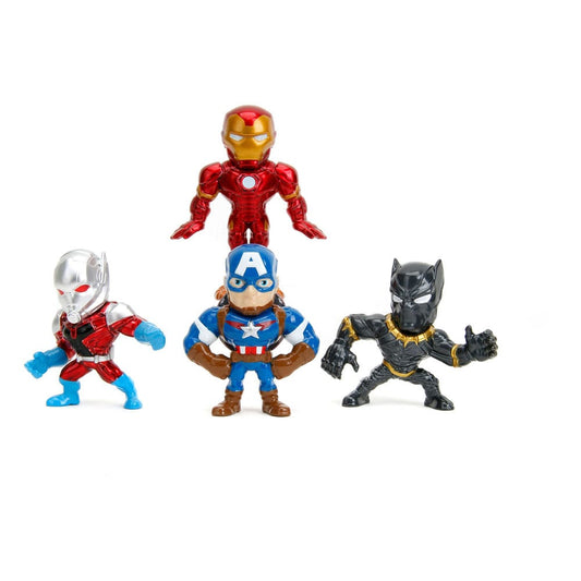 Avengers Nano Metalfigs Diecast Minifiguren 4-er Pack 6 cm Image 1