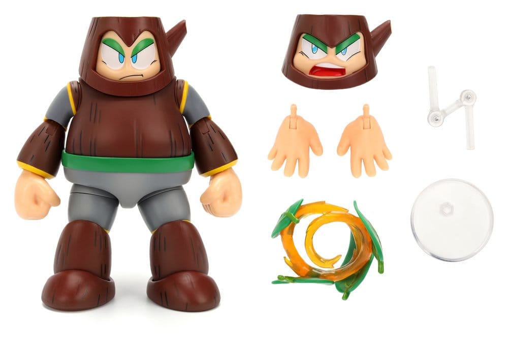 Mega Man Actionfigur Wood Man 11 cm Image 1