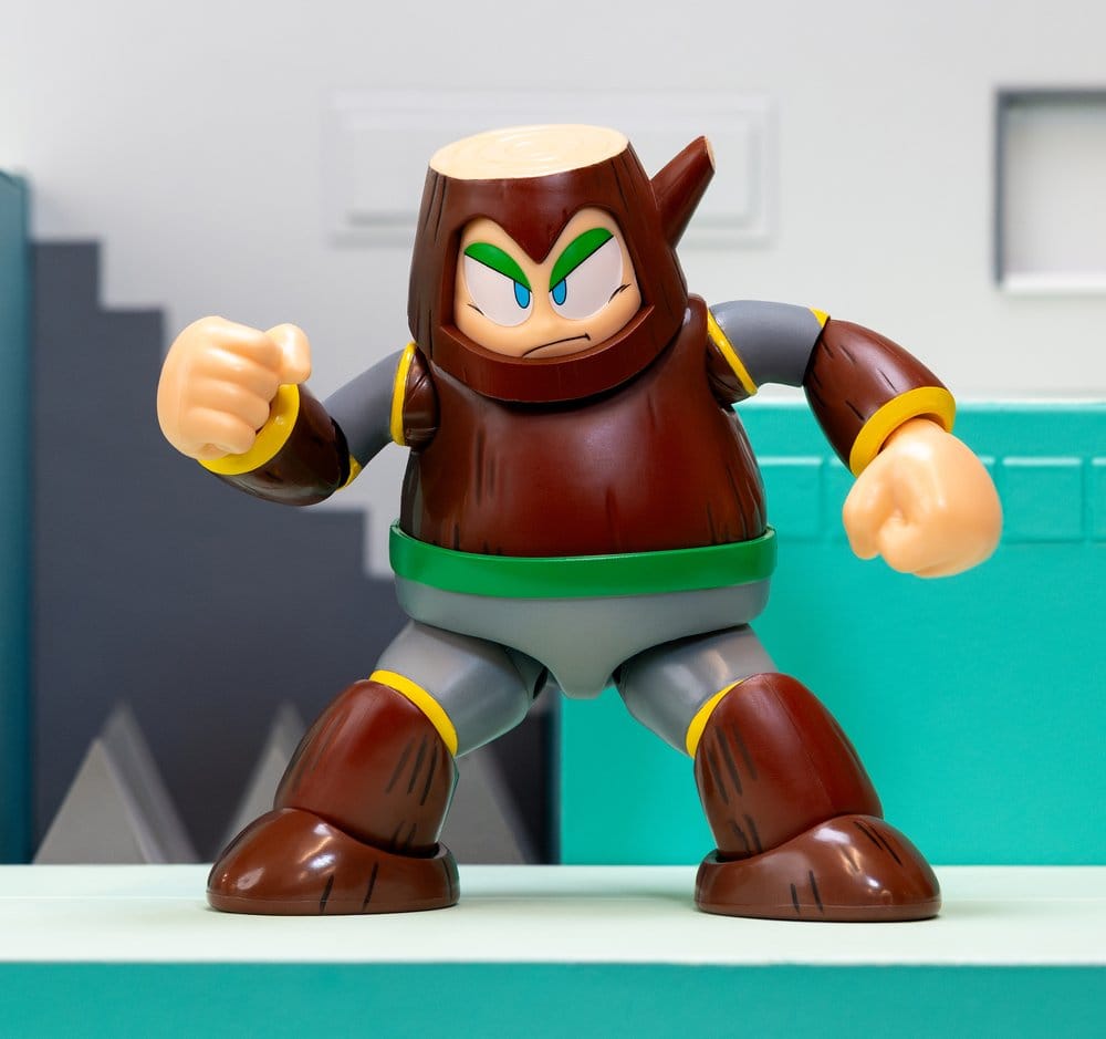 Mega Man Actionfigur Wood Man 11 cm Image 2
