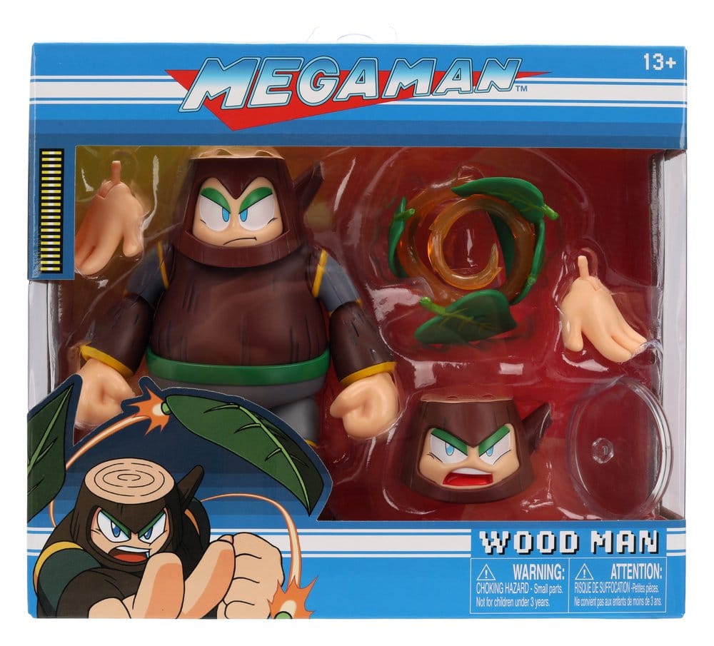 Mega Man Actionfigur Wood Man 11 cm Image 4