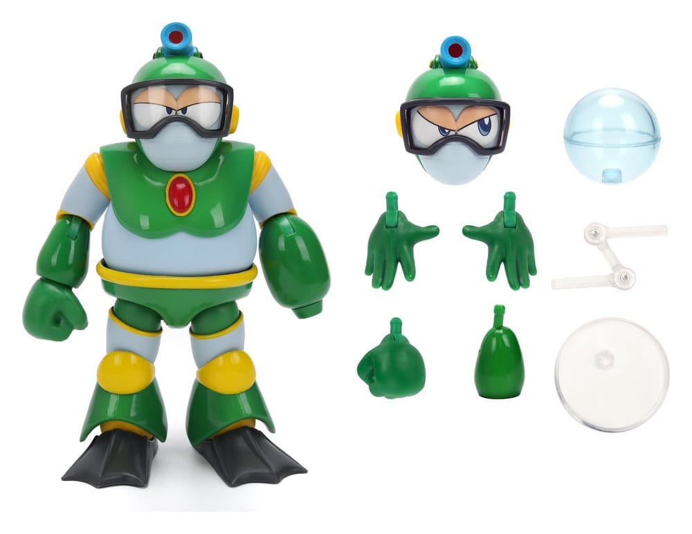 Mega Man Actionfigur Bubble Man 11 cm Image 1