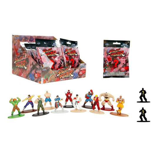 Street Fighter Nano Metalfigs Diecast Minifiguren Display 6 cm (24) Image 2